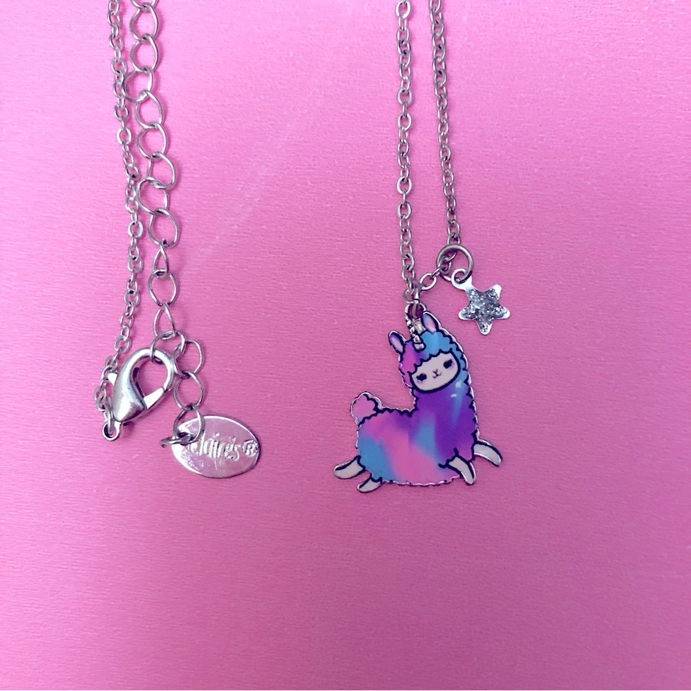 Claire’s Girls Necklace Llama